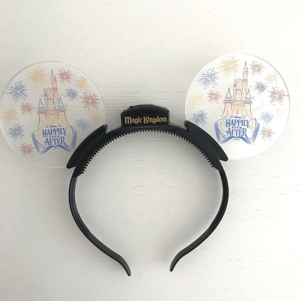 Disney World Magic Kingdom Happily Ever After Parade Light Up Ears Headband - Picture 5 of 8